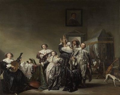 Gallant Company by Pieter Codde